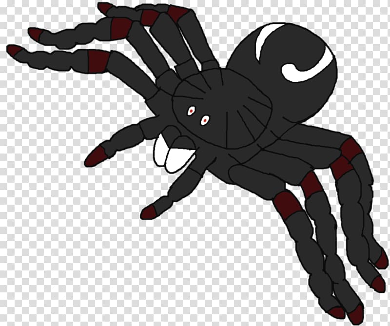 Nicktoons Fan art Character Tarantula, chalk draw transparent background PNG clipart