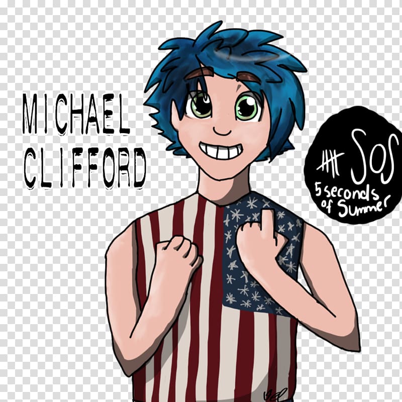 5 Seconds of Summer Drawing Cartoon , clifford transparent background PNG clipart