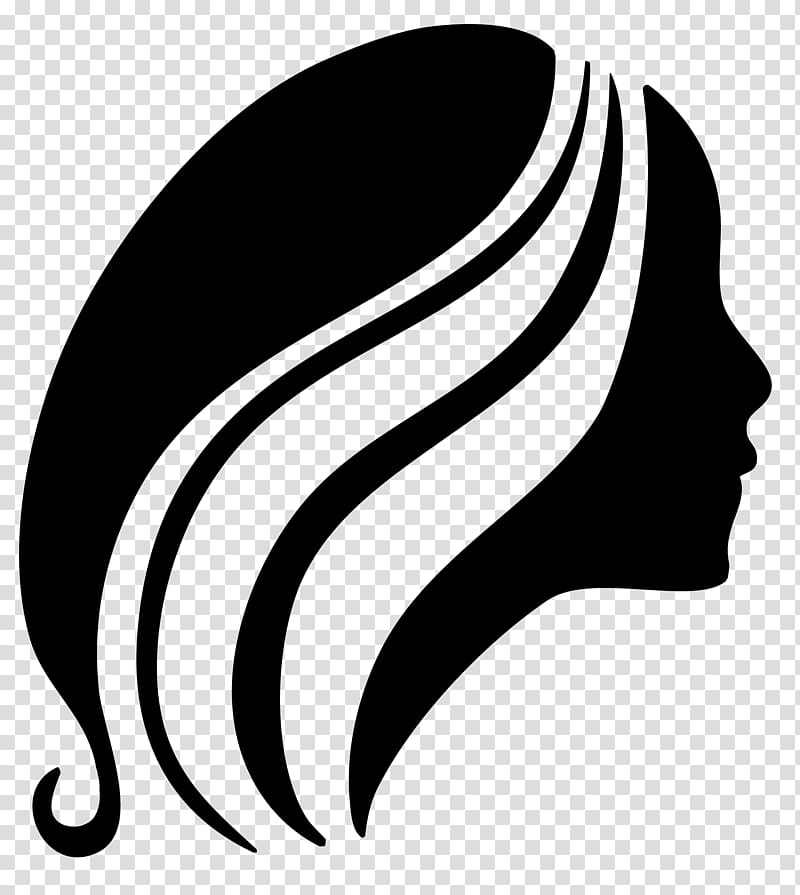 Artificial hair integrations Silhouette , hair transparent background PNG clipart