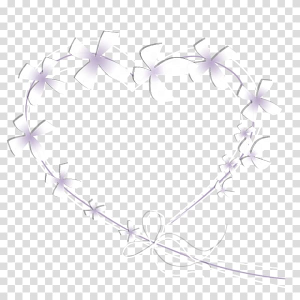 Heart Border transparent background PNG clipart