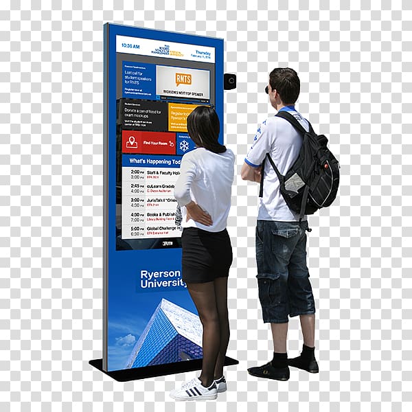 Advertising Interactive Kiosks Digital Signs, pin pad transparent background PNG clipart