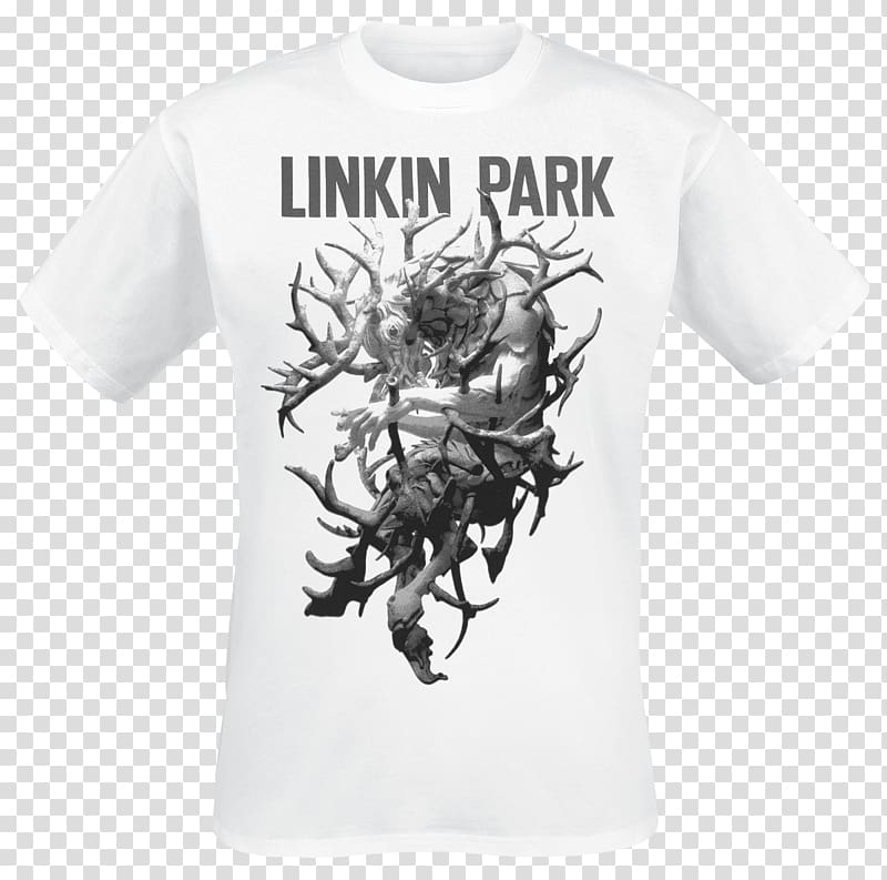 T-shirt Linkin Park A Thousand Suns Minutes To Midnight Merchandising, T-shirt transparent background PNG clipart