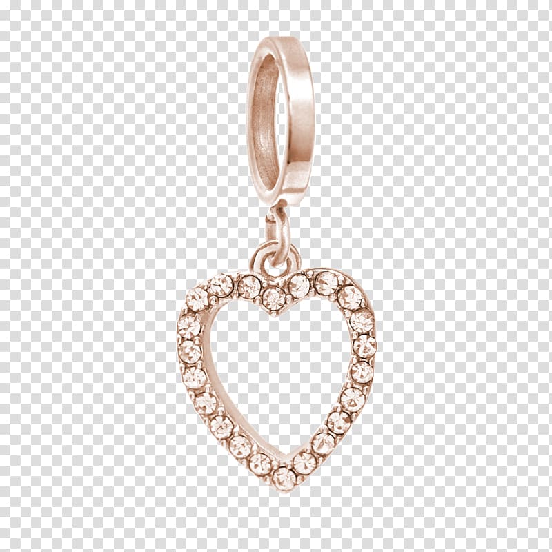 Locket Earring Silver Gold Necklace, silver transparent background PNG clipart