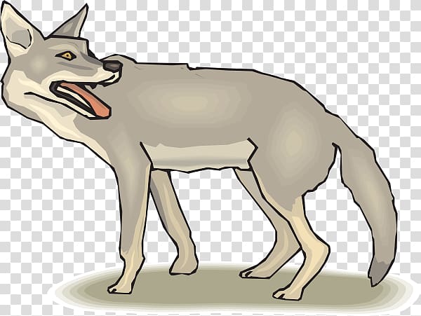 Dog Wile E. Coyote and the Road Runner howl , Coyote transparent background PNG clipart