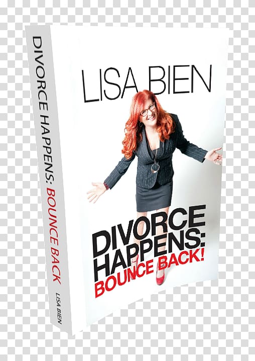 Life Happens: Bounce Back! Book Paperback Advertising, divorced transparent background PNG clipart