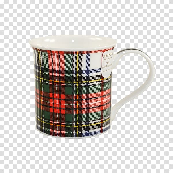 Tartan Dunoon Coffee cup Mug Bone china, Argyll And Bute transparent background PNG clipart
