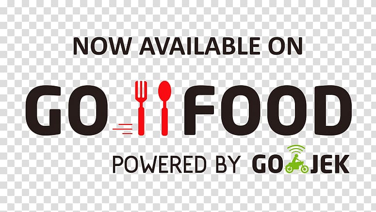 logo go jek jian dui food take out ikan bakar gofood transparent background...