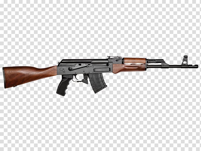 Century International Arms 7.62×39mm AK-47 Semi-automatic rifle, ak 47 transparent background PNG clipart