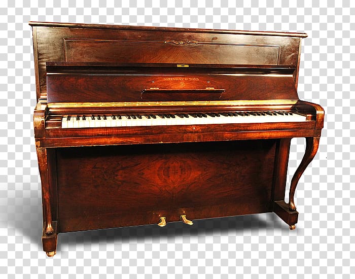 Player piano upright piano C. Bechstein Grand piano, piano transparent background PNG clipart