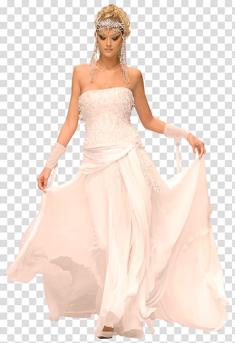 Wedding dress Bride Woman, bride transparent background PNG clipart