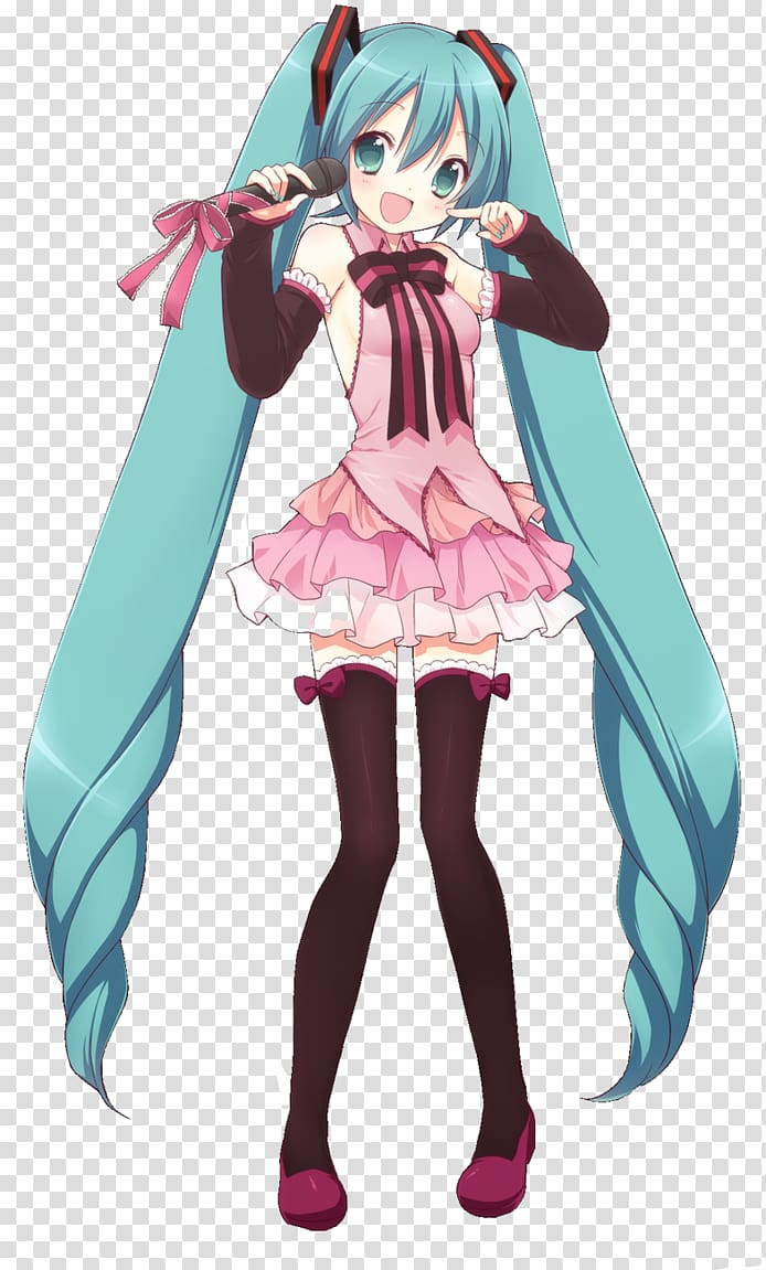 Hatsune Miku: Project Mirai DX Rendering Vocaloid, kawaii transparent background PNG clipart