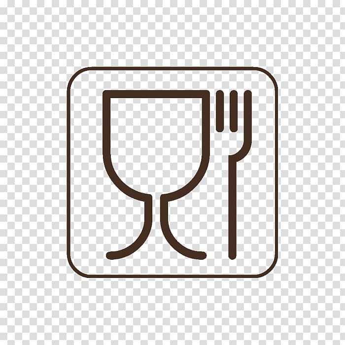 Food contact materials Glass Logo , glass transparent background PNG clipart