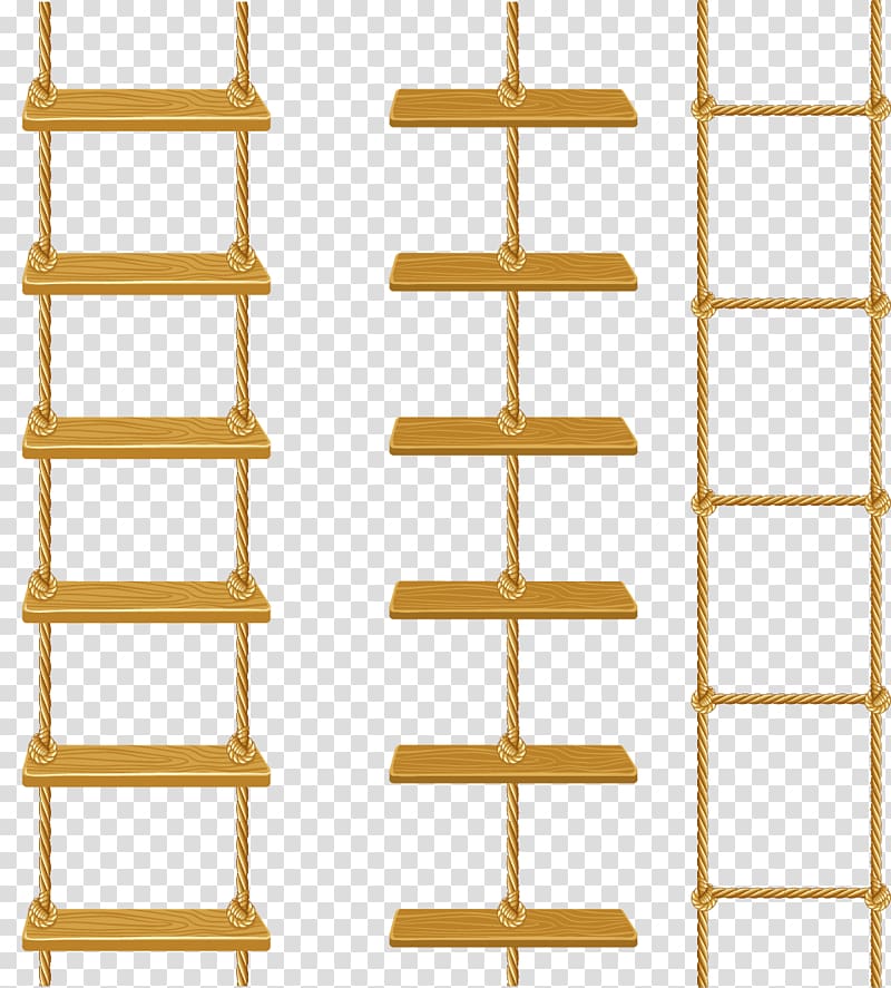 Icon, Three straight ladders transparent background PNG clipart
