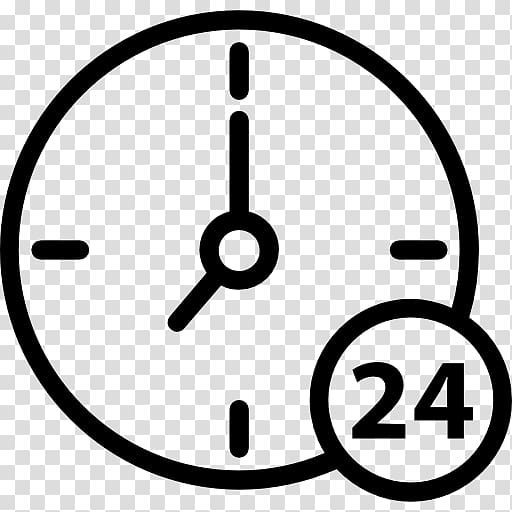 Digital clock Computer Icons, 24 HOURS transparent background PNG clipart