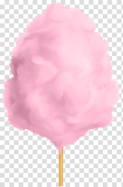 pink cotton candy , Fluffy Cotton Candy transparent background PNG clipart