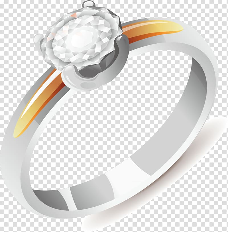 Ring Necklace Diamond, Ring material transparent background PNG clipart