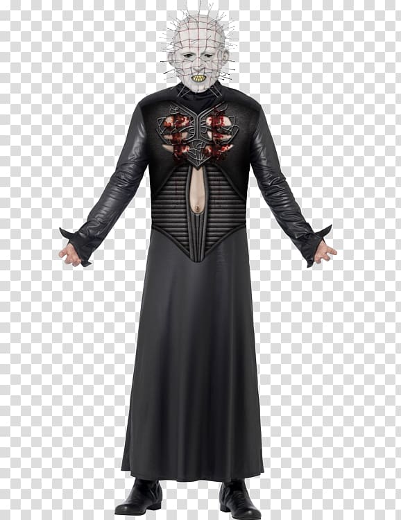 Pinhead The Hellbound Heart Costume party Hellraiser, mask transparent background PNG clipart
