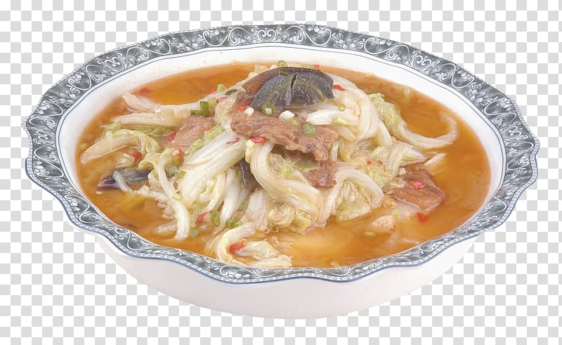 Laksa Hot pot Shuizhu Vegetable Master , Boiled cabbage beef transparent background PNG clipart
