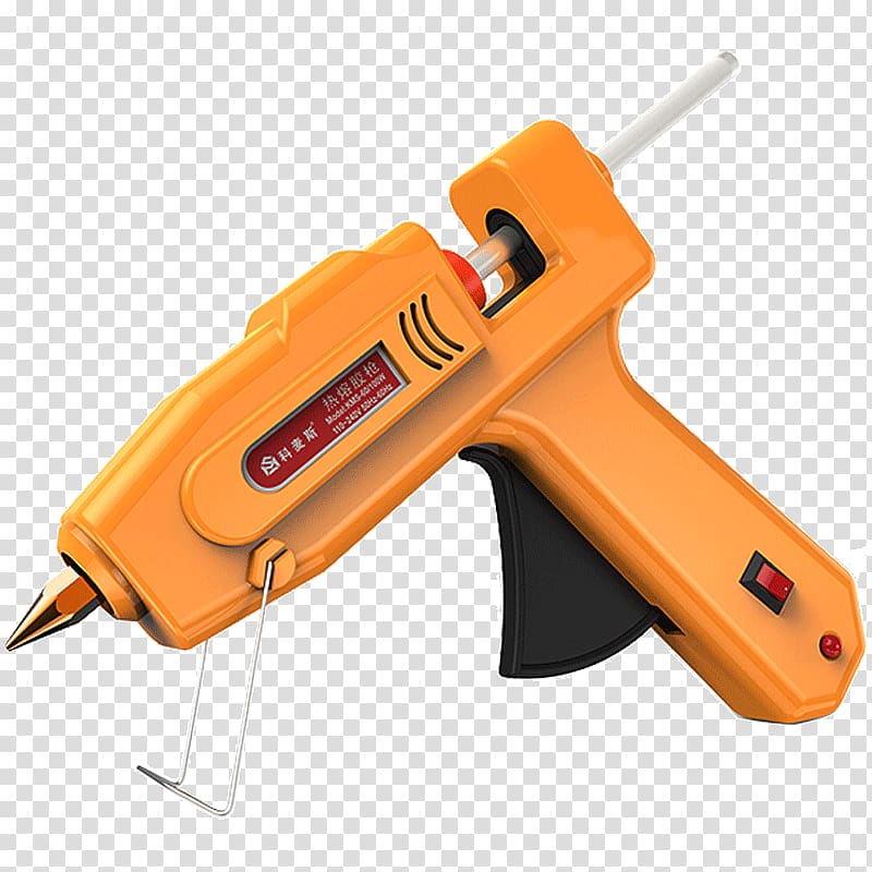 Hand tool Heißklebepistole Hot-melt adhesive, Glue gun transparent background PNG clipart