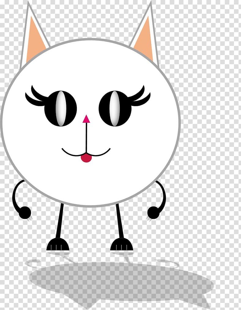 Whiskers White Snout Cartoon , Meow transparent background PNG clipart