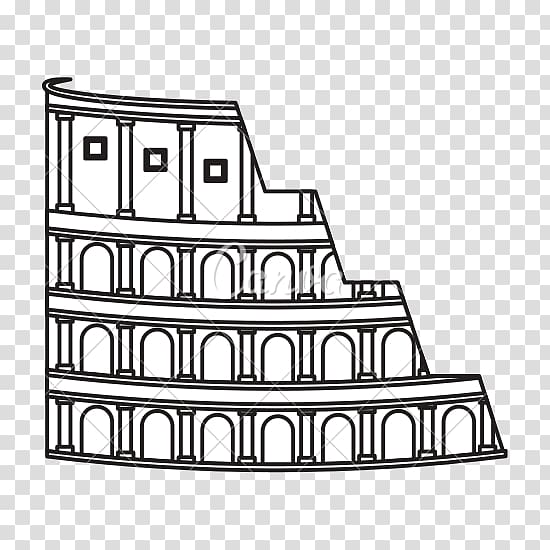 Colosseum Roman Forum Drawing, colosseum transparent background PNG clipart