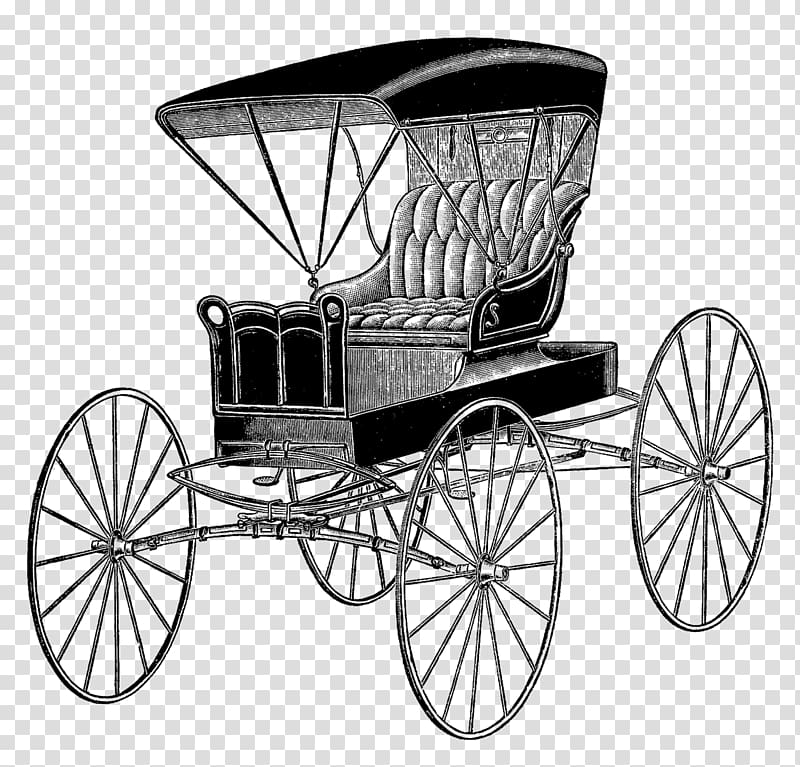 Carriage Wagon Horse and buggy Cart, illustration vehicle transparent background PNG clipart