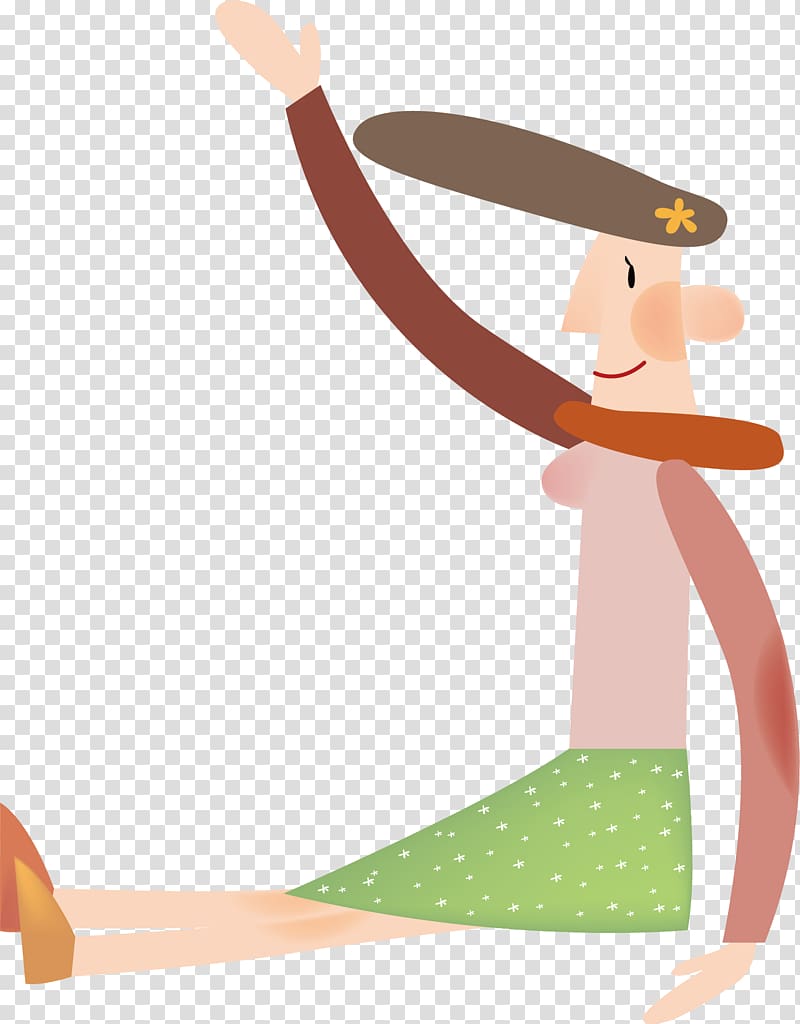 Adobe Illustrator Illustration, cute little doll transparent background PNG clipart