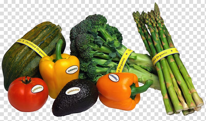 assorted vegetables illustration, Organic food Vegetable Capsicum annuum , Organic Vegetables transparent background PNG clipart