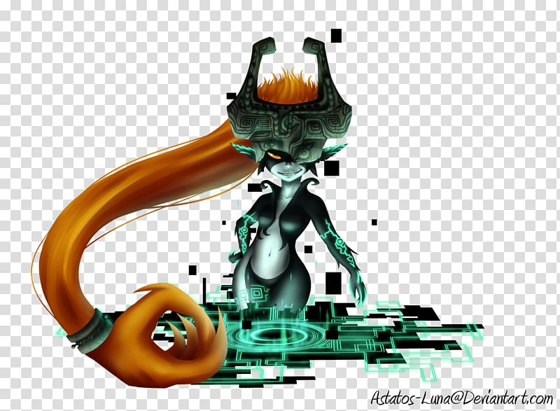 The Legend of Zelda: Twilight Princess HD Hyrule Warriors Midna Drawing, Midna transparent background PNG clipart