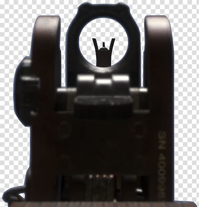 Call of Duty: Ghosts Iron sights Firearm MSBS rifle, Sights transparent background PNG clipart