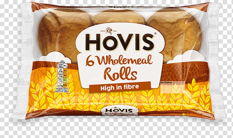 Food Hovis Wholemeal Rolls Bakery Hovis Soft White Finger Rolls, roll dough transparent background PNG clipart