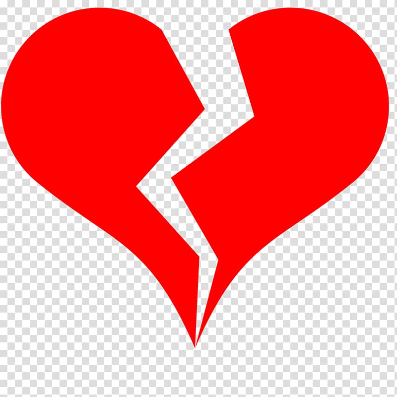 Broken heart , broken heart transparent background PNG clipart