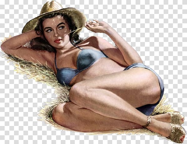 Betty Brosmer Pin-up girl Painter Painting, painting transparent background PNG clipart