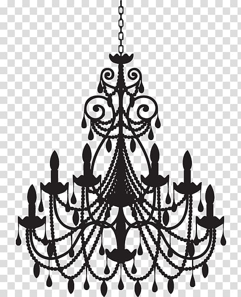The Phantom of the Opera Chandelier Wall decal Art , Chandlier transparent background PNG clipart