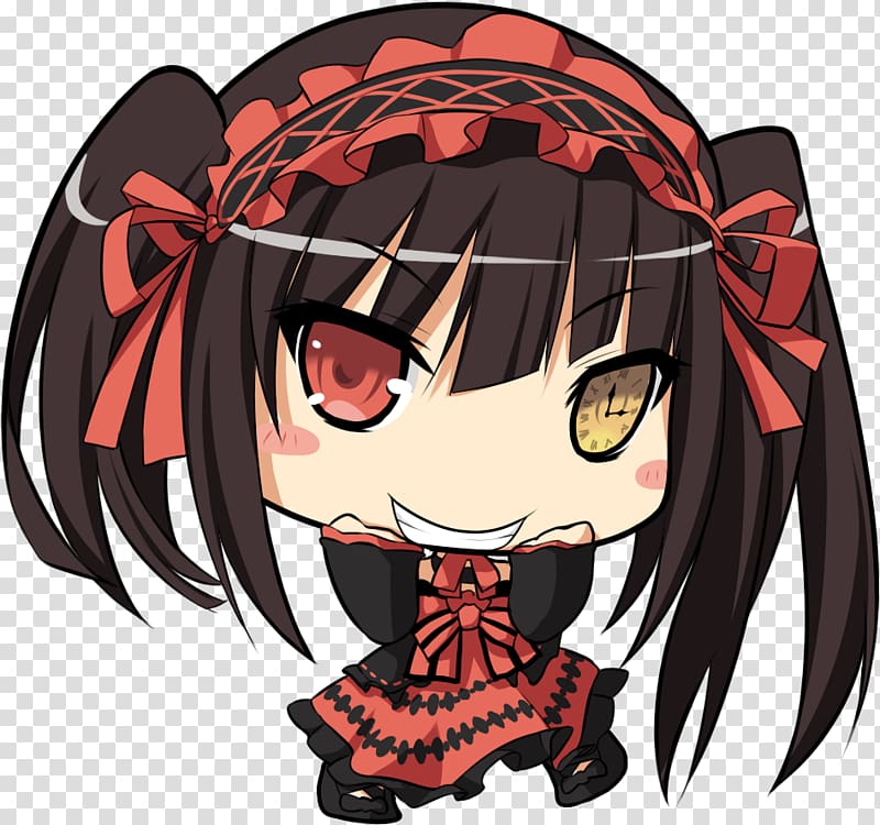 Chibi Anime Date A Live Mangaka, Chibi transparent background PNG clipart