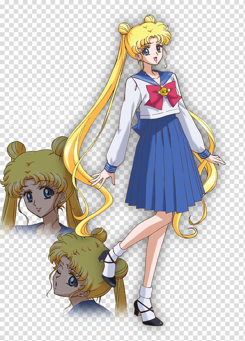 Sailor Mercury Sailor Moon Sailor Venus Model sheet Anime, sailor moon transparent background PNG clipart