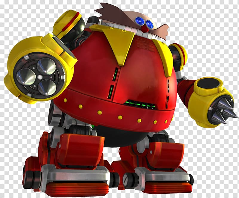 Sonic Generations Sonic the Hedgehog 2 Sonic Forces Doctor Eggman, robot transparent background PNG clipart