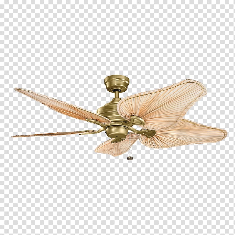 Ceiling Fans Lighting Kichler, copper wall lamp transparent background PNG clipart