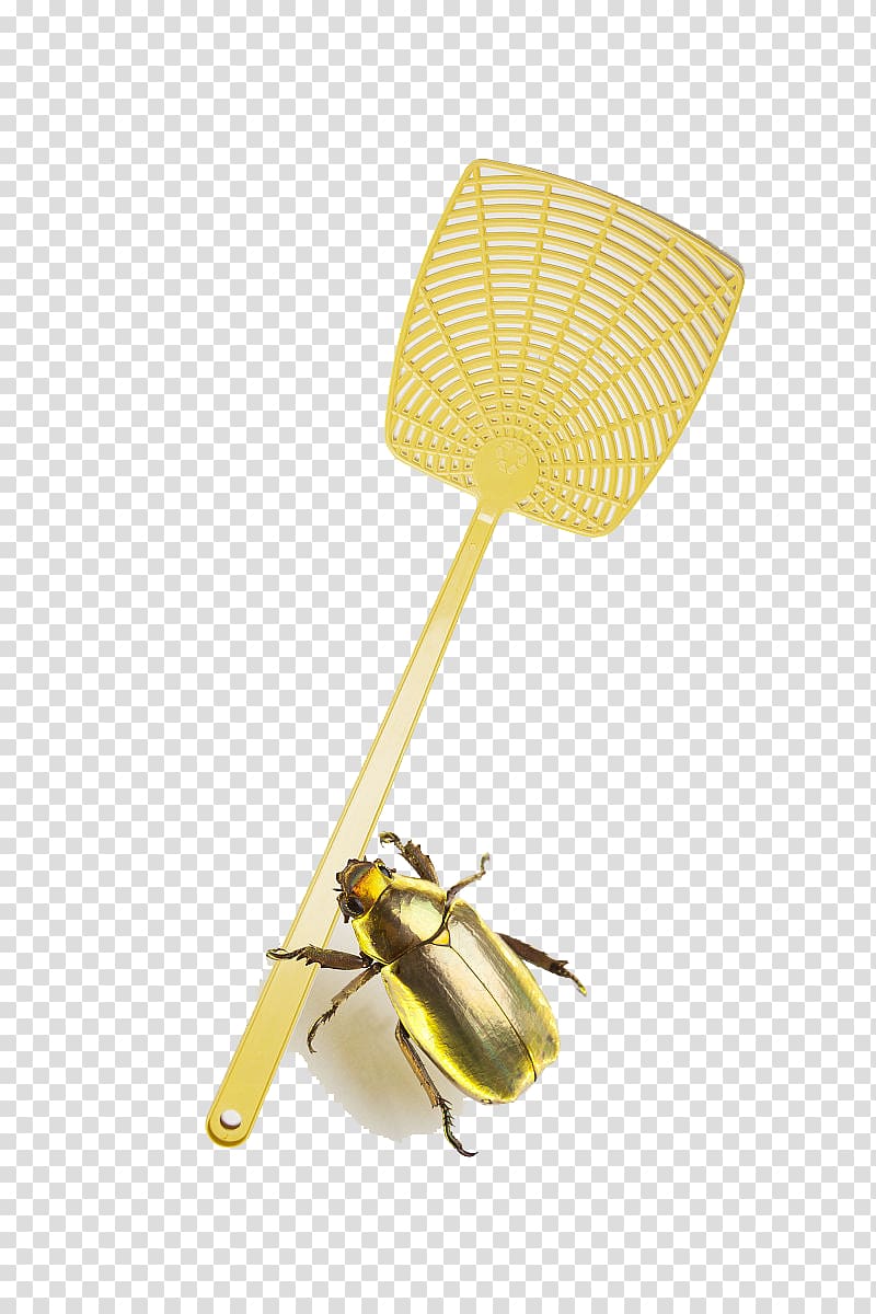 Fly-killing device, Light yellow flies shot transparent background PNG clipart