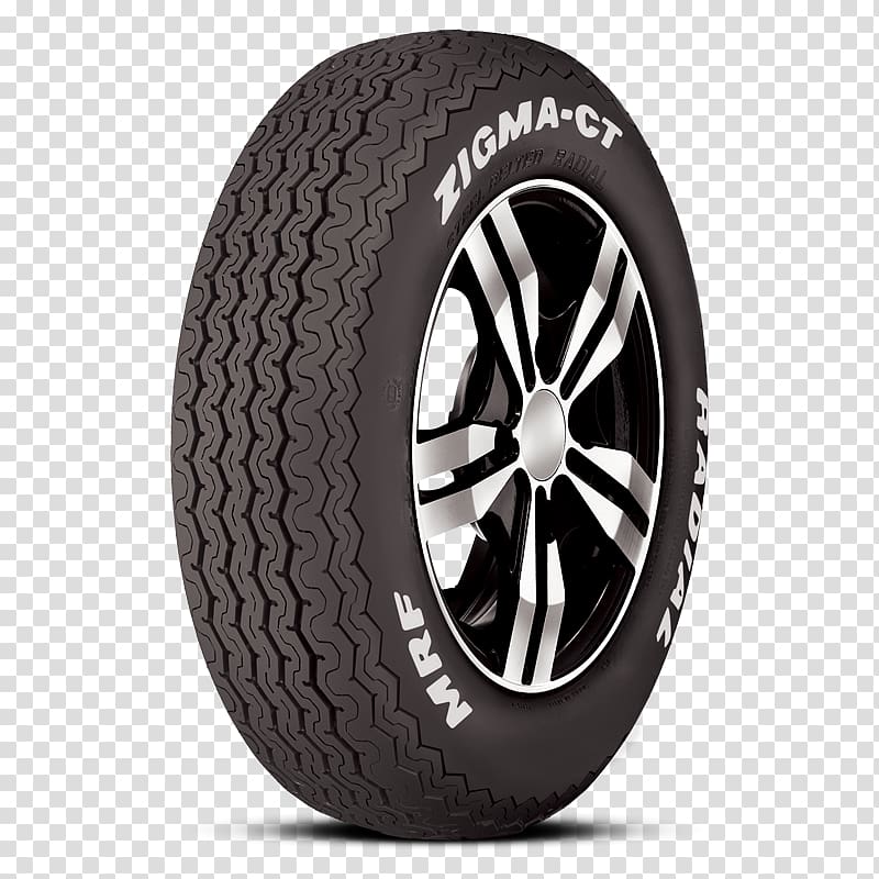 Formula One tyres Car Tire MRF Rim, car transparent background PNG clipart