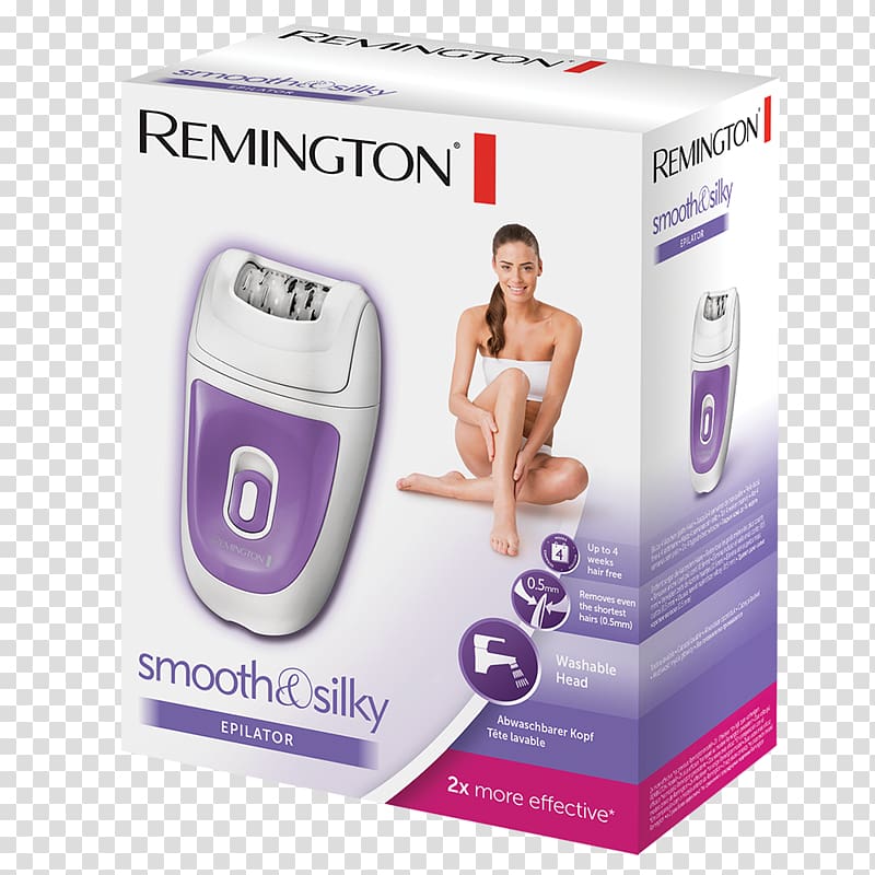 Epilator Remington smooth & silky Hair removal Remington Products Tweezers, hair transparent background PNG clipart
