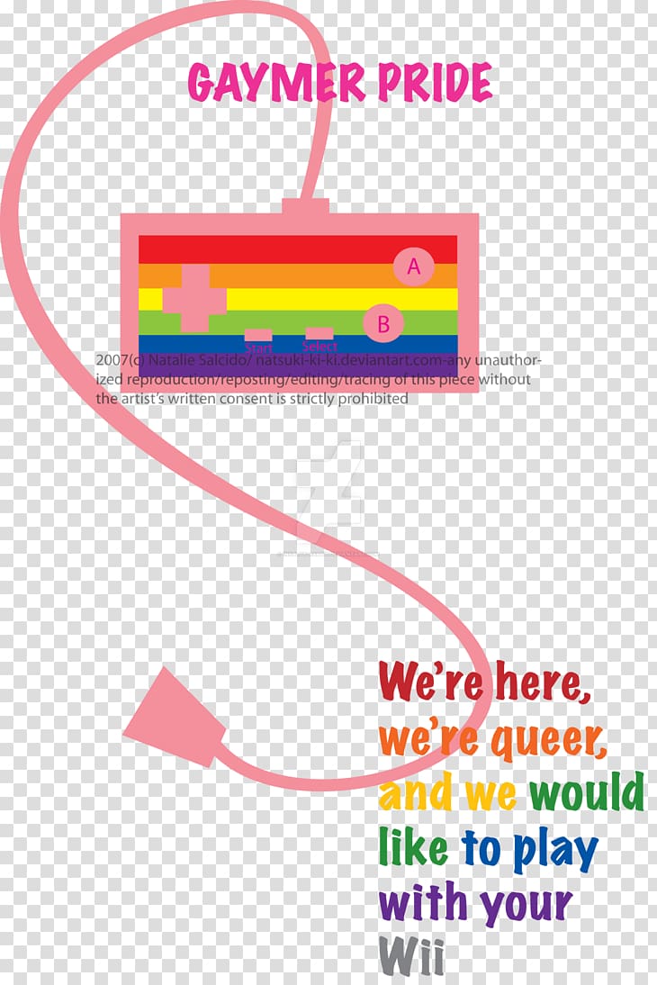 GaymerX Gay pride Gamer, inkblot transparent background PNG clipart