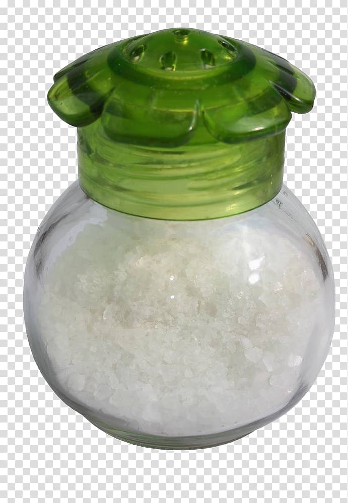 Glass Bottle , The thick salt in a glass jar transparent background PNG clipart