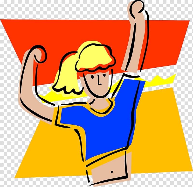 Physical fitness Physical exercise Free content , Cartoon movement running women transparent background PNG clipart