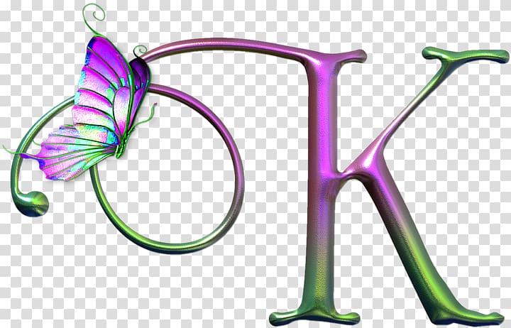 Butterfly Alphabet Letter K , a cow transparent background PNG clipart