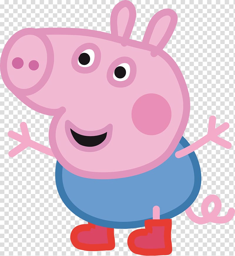 Daddy Pig Mummy Pig Drawing , pig transparent background PNG clipart