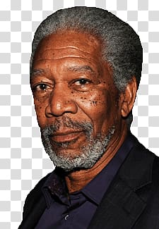 Morgan Freeman, Morgan Freeman Face transparent background PNG clipart