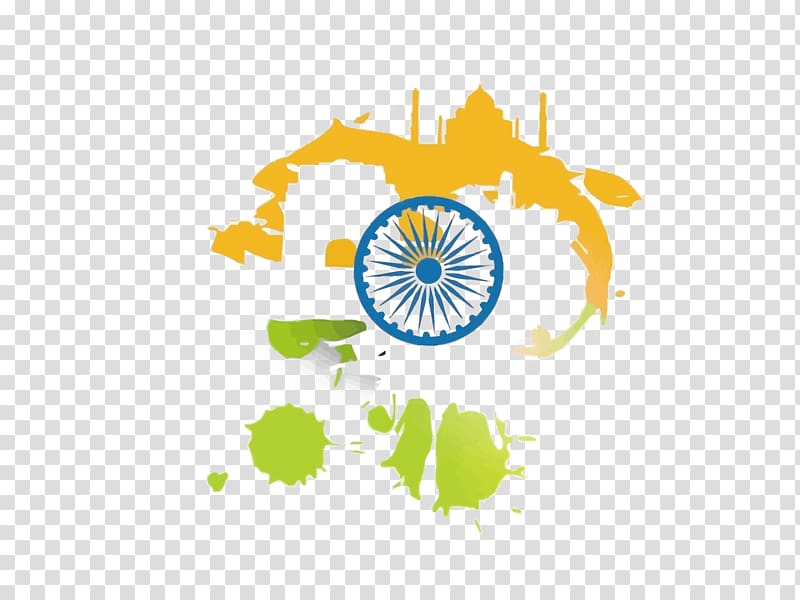 India flag logo, Indian Independence Day Flag of India, ink India Independence Day transparent background PNG clipart