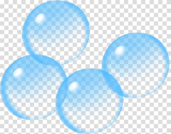 LinkedIn , Blue Bubbles transparent background PNG clipart