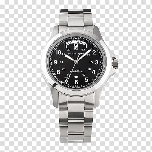 Automatic watch Seiko 5 Fortis, 汉米尔顿卡 its Series Watch transparent background PNG clipart